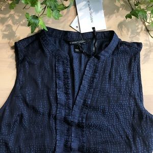 NWT 41 Hawthorn Sleeveless Blouse - Size Small